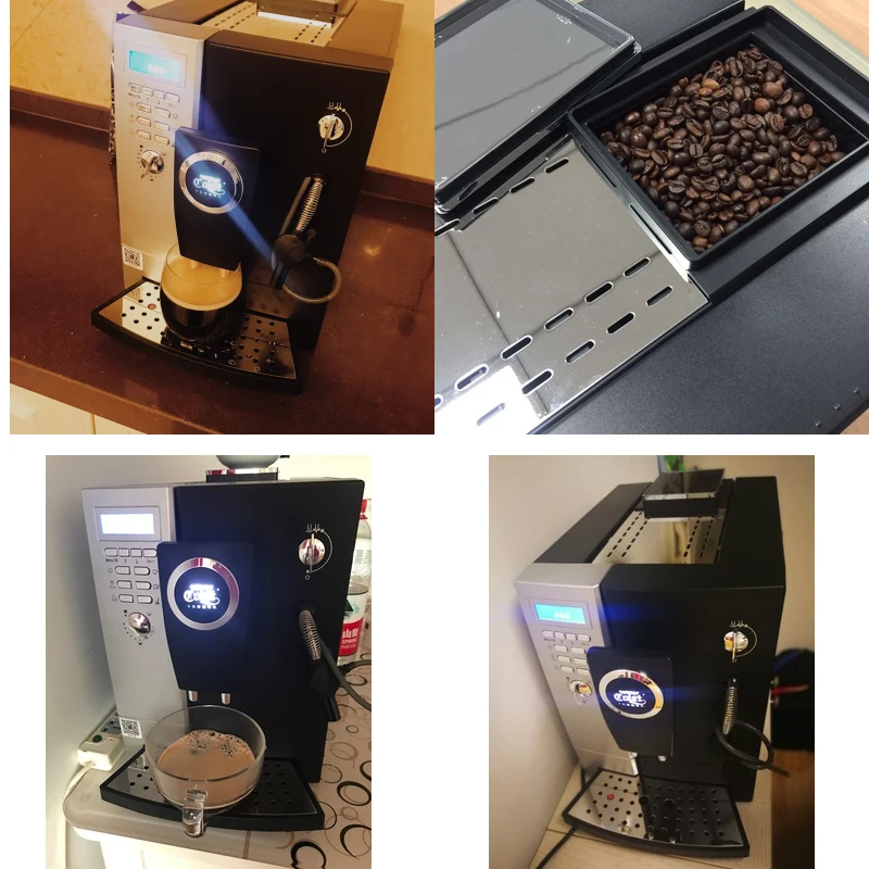 CLT-Q003 smart coffee machine, home automatic pump-type coffee machine 2-in-1 grinding espresso  machine milk foam maker 220v