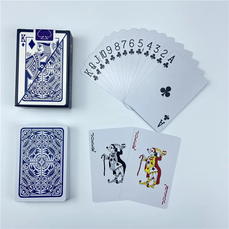 1pcs Playing Cards Plastic Playing Cards Waterproof Playing Cards Poker Indoor Family Entertainment Board Games Baralho Game