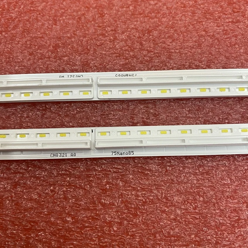 4 PCS/set 66LED 410mm LED backlight strip for TV SSC_Y20_75EDGE_66LED Right Left 75NAN085-R L A042B55RZ56