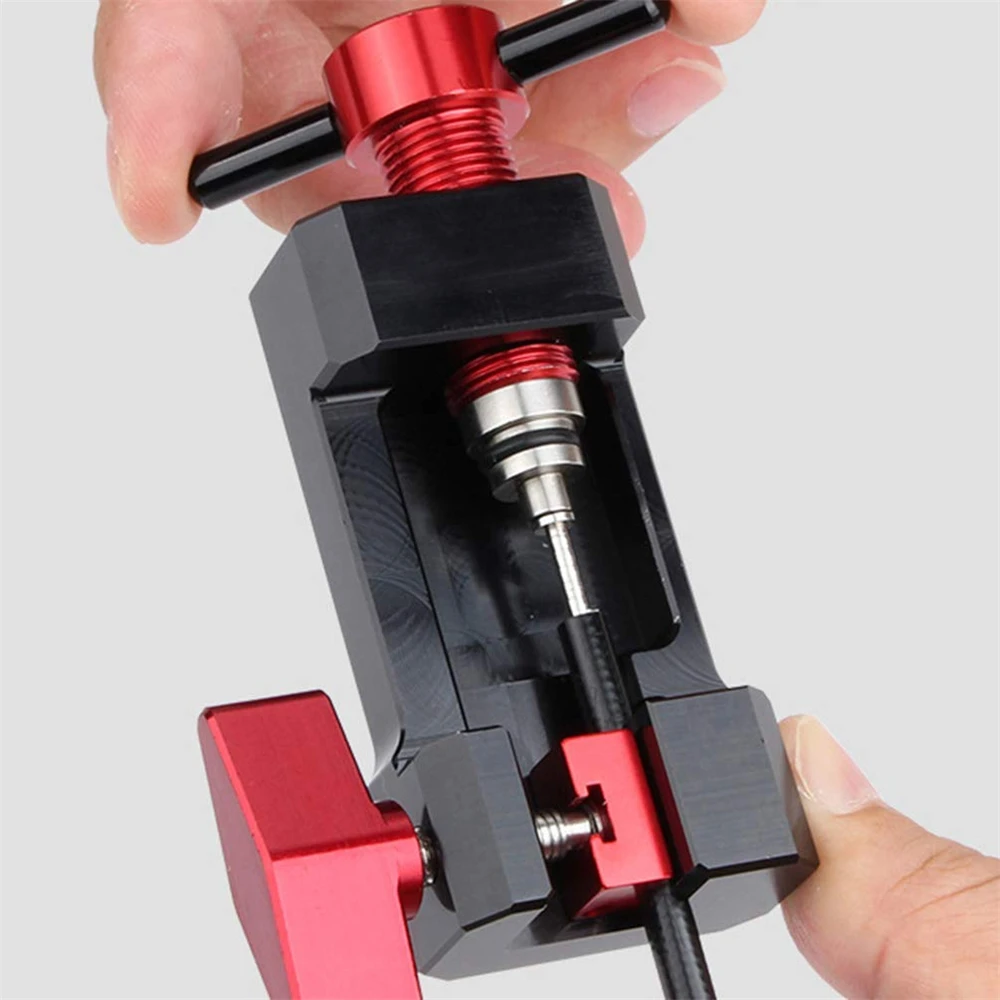 CNC Bicycle Brake Hose Repair Tool MTB Road Bike Hydraulic Brake Cable Needle Tool Driver And Cutter Cycling Accessories Part