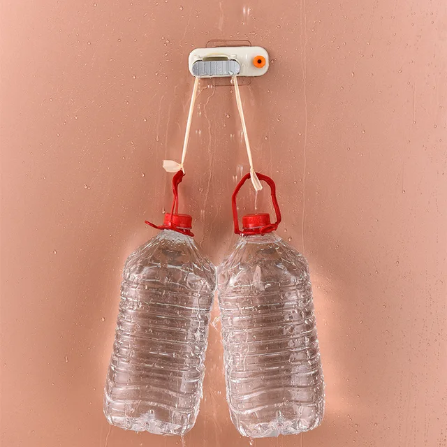 Multi Function Wall Mount Mop Organizer Holder, Brush Broom Hanger, Storage Rack, Kitchen Clip, Hook, Mounted Hanging 1