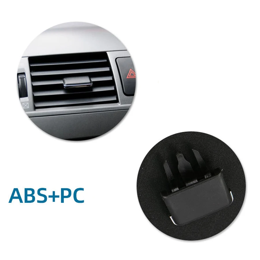 Air Conditioning Vent Leaf Clip Toggle Pad Wind Grille Adjustment Plectrum Knob Outlet Card Piece Repair for Toyota Corolla