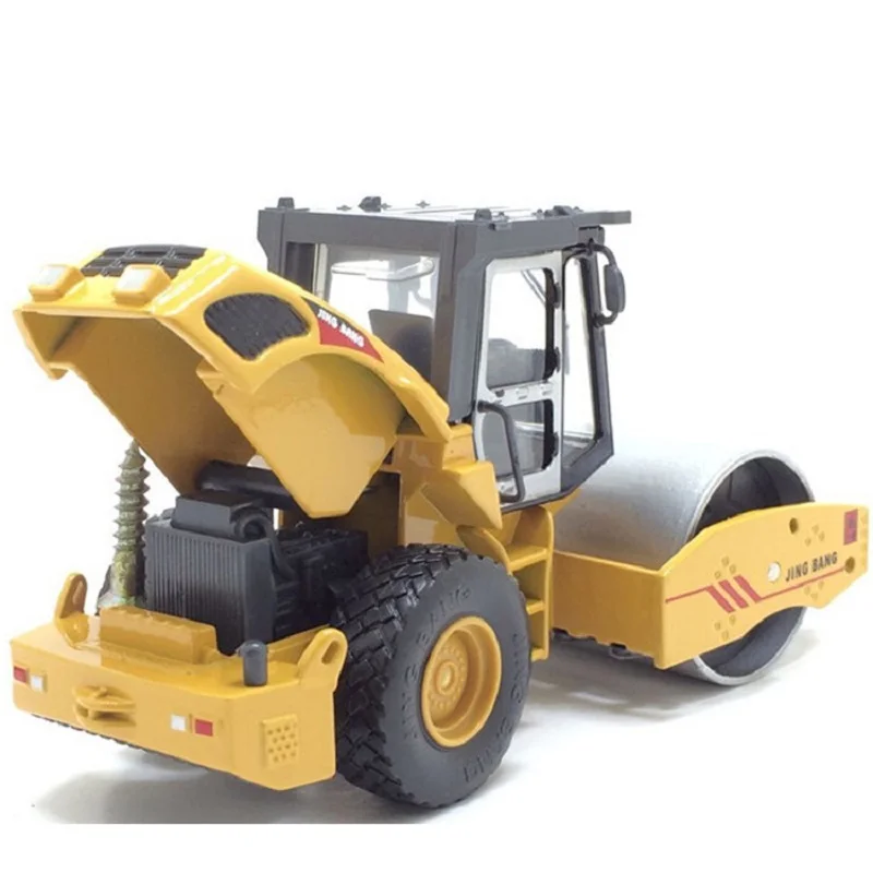 Huina 1815 1:60 Alloy Roller Car Model Diecast Metal Toy Vehicles Excavator Car Model Collection High Simulation Children Gift