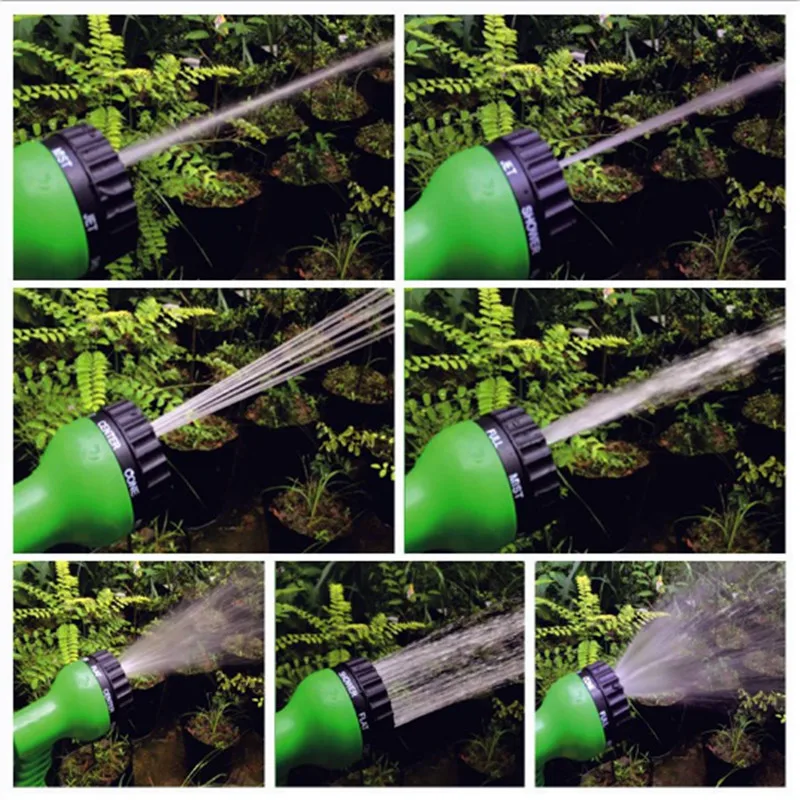 Expandable Magic Flexible Garden Hose To Watering With Spray Gun Garden Car Water Pipe Hoses Watering 25-200FT