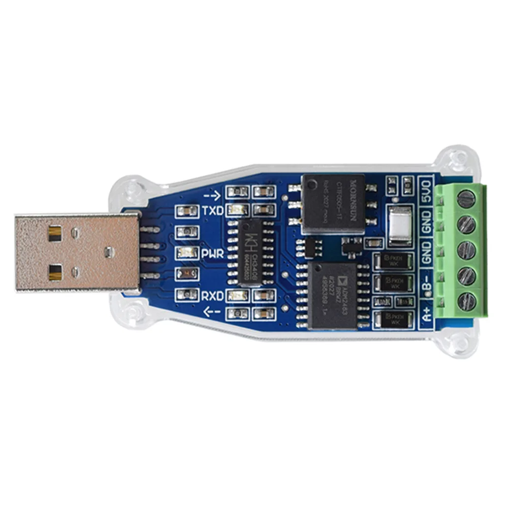 CH340B adattatore convertitore seriale isolato da USB a RS485