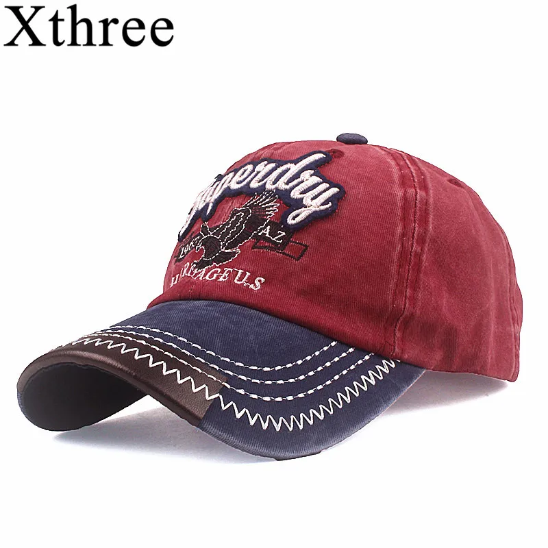Xthree Summer Baseball Cap For Men Women Snapback Hats Bone Casquette Hip Hop Brand Casual Gorra Adjustable Cotton Hat Caps