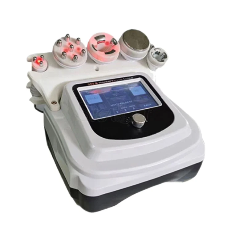 

Beauty Salon Cavitation 40K Ultrasonic Fat Burning Body Sculpting Machine Vacuum Radio Frequency Facial Lifting Beauty Device