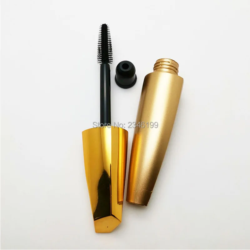 Irregular Golden Eyelash Brush Empty Tube 8 ml Large Capacity Mascara Tube Eyelashes Empty Bottle