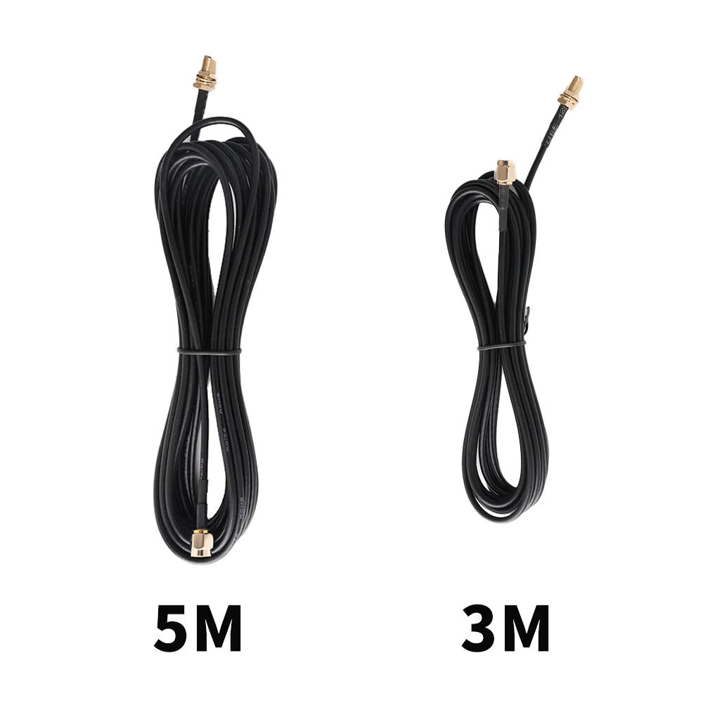 Hunting Camera Antenna Extension Cord SMA Male To Female Bulkhead RG174 Cable For Coax WiFi 2G 3G 4G Network Card Router Antenna