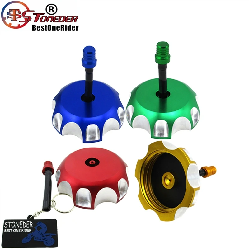 STONEDER Gas Fuel Tank Cap Cover For YAMAHA YZ125/250 YZ450F YZ85 WR250F WR450F DRZ 50/70 DRZ125 DRZ400E RMZ250 LTR450