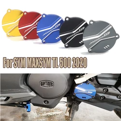 Moto Decorativo Telaio di Copertura Anteriore Drive Per SYM MAXSYM TL 500 TL500 TL508 TL 508 Albero di Copertura Della Protezione 2020 2021 2022