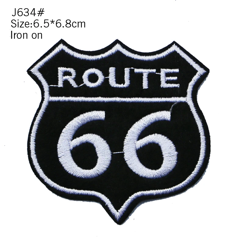 1PCS Digital Patch 69 68 36 198 093 66 Road Embroidery  Iine Badge Set Sports Cowboy Hat T-Shirt DIY Decal