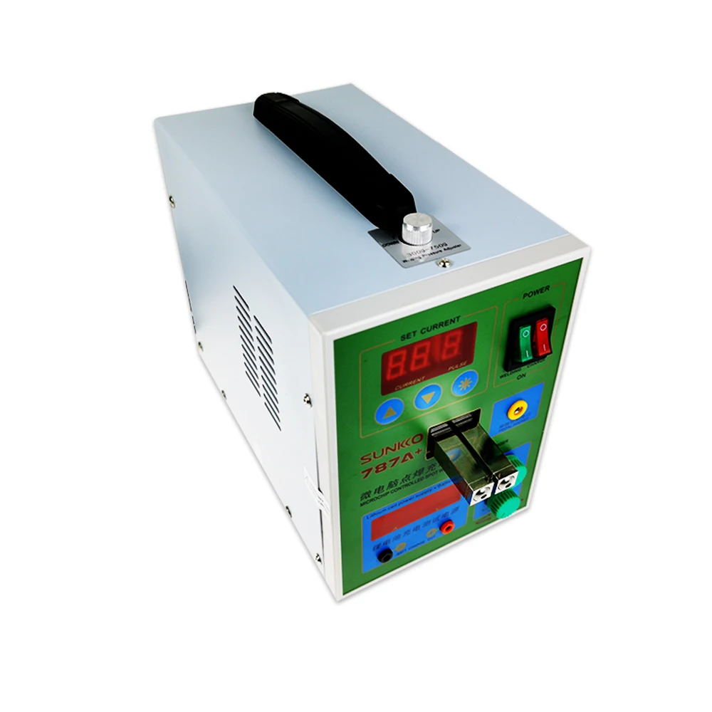 

Battery touch welding machine Double pulse small 18650 battery spot welding machine button battery welding machine SUNKKO787A+