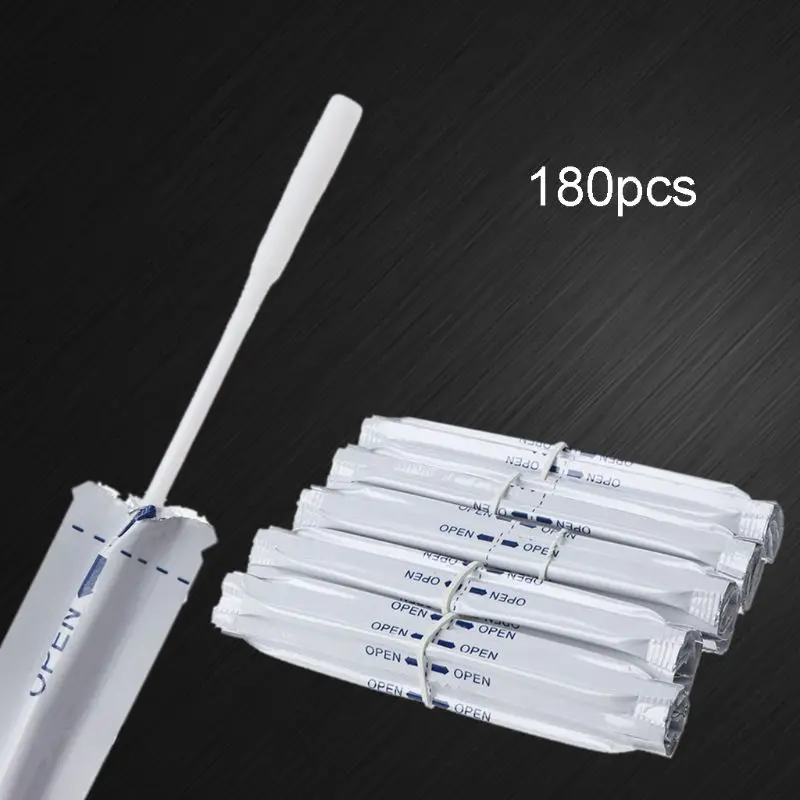 

180Pcs/Box Wet Alcohol Cotton Swabs Double Head Cleaning Stick For IQOS 2.4 PLUS For IQOS 3.0 LIL/LTN/HEETS/GLO Heater