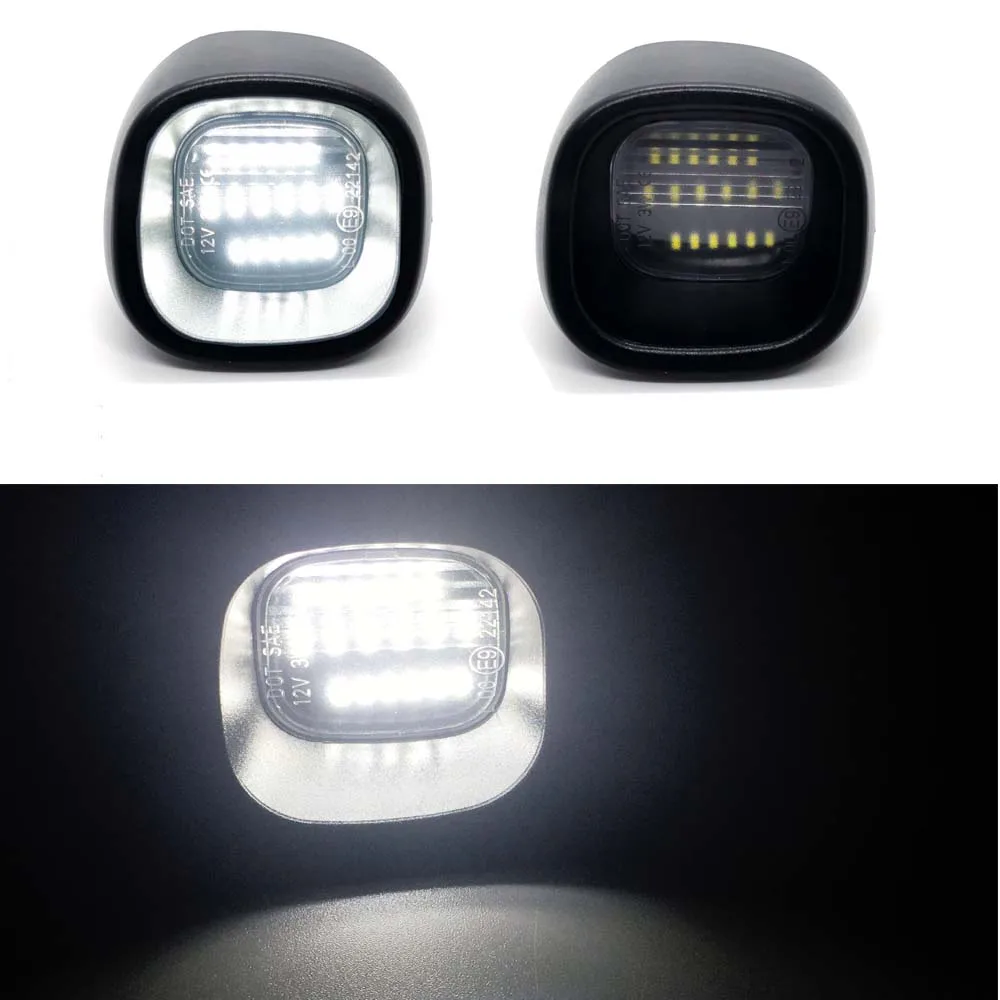 

2x White Led License Plate Light LED Bulb Canbus Error Free Number Lamp For Bravada Chevrolet S10 Pickup Blazer GMC Jimmy Sonoma