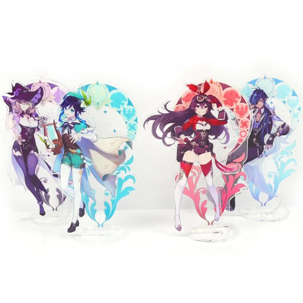 2021 new game Genshin Impact stand-up acrylic animation peripheral two-dimensional pendant ornaments desktop decoration gift