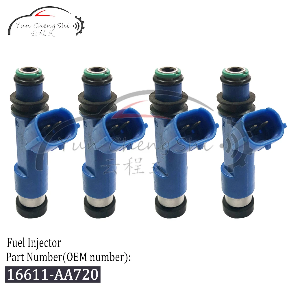 4Pcs Blue Fuel Injectors 16611-AA720-950CC 16611-AA720 16611AA720 For Subaru WRX/STI Legacy GT