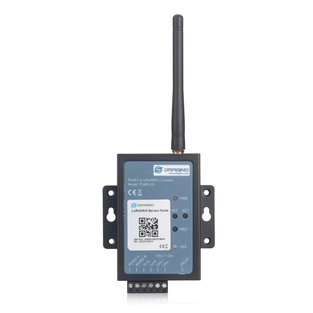 RS485-LN RS485 to LoRaWAN Converter LoraWAN Sensor Node