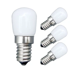 Mini Lamparas oświetlenie do lodówki E14 lampa LED 3W 6W szkło możliwość przyciemniania AC 220V żarówki punktowe zamrażarka żyrandol do lodówki