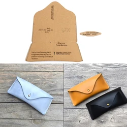 DIY Acrylic Glasses Bag Mold,Making Glasses Bag Leather Template,Sunglasses Storage Bag  Stencil Leathercraft Supplies 17cm*8cm