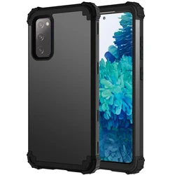 Heavy Duty Hybrid Sturdy Armor Defender High Impact Shockproof Protective Cover Case For Samsung Galaxy S20 FE 5G/4G