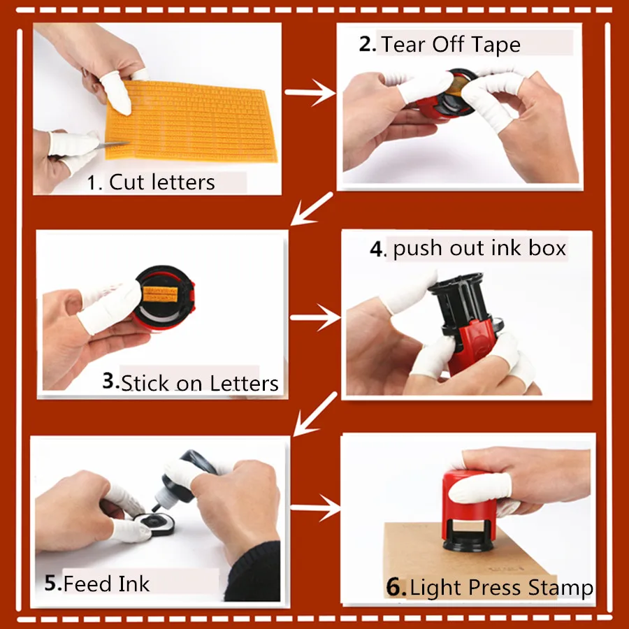 Máquina de codificación portátil A6, máquina de escritura pequeña, impresora de fecha de tinta manual, máquina de estampado de Fecha