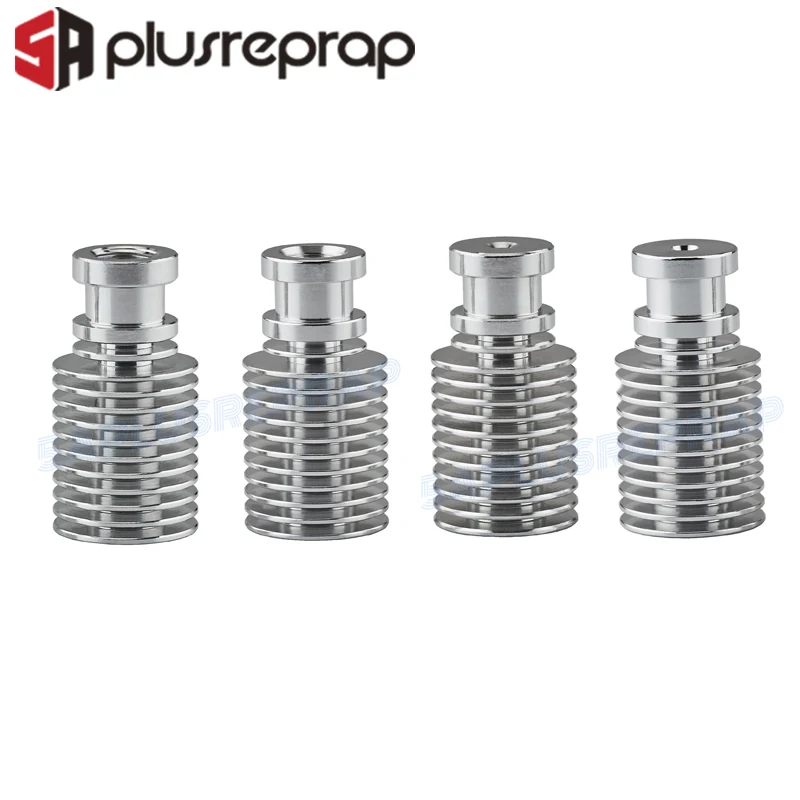 V6 Cooling Tube All Metal J-head Hotend Block Head extruder for 1.75mm 3.0mm Long or Short Distance 3D Printer Part Wholesale