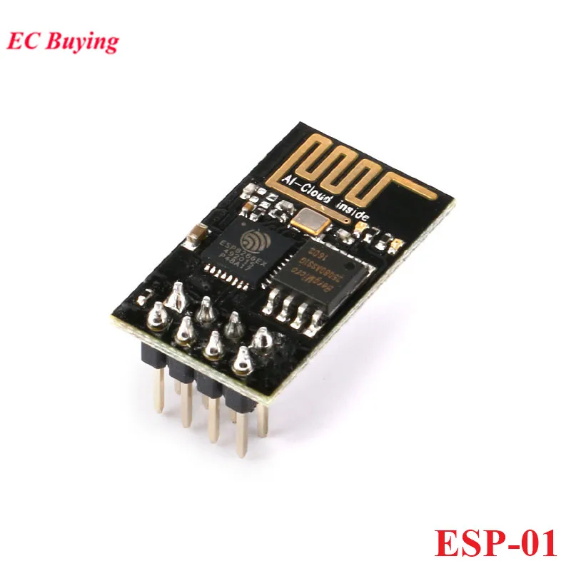 1 szt.-10 szt. CH340C USB ESP8266 ESP-01 ESP01S Programator WIFI Moduł Bezprzewodowy Płytka Rozwojowa dla Arduino Adapter Programatora — zdjęcie 3