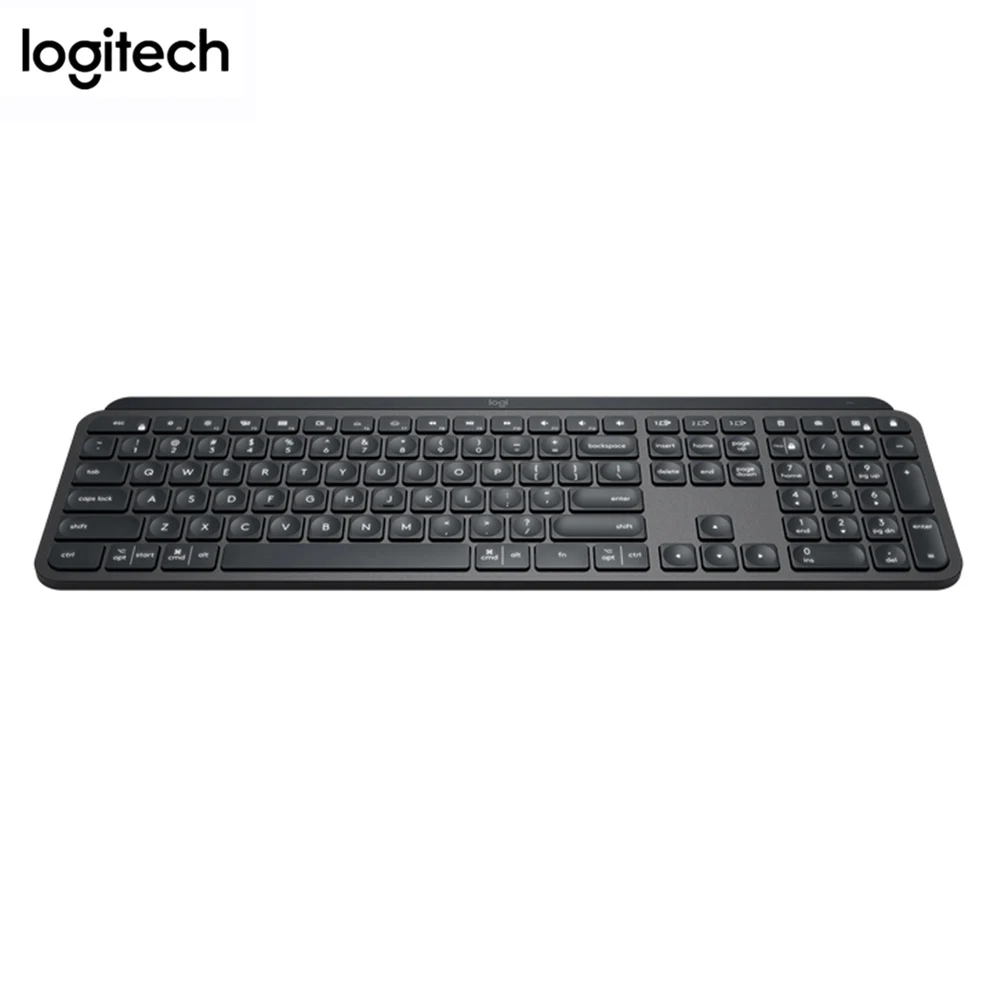 Logitech MX Keys Wireless Keyboard 2.4GHz Bluetooth Dual Mode Backlight Rechargeable Easy-Switch Home Office 109 Keys Keyboard