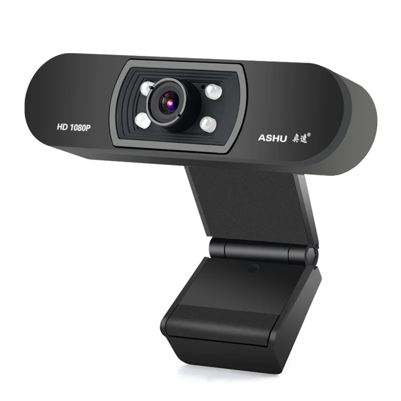 Webcam 1080P,  HDWeb Camera with Built-in HD Microphone 1920 x 1080p USB Plug n Play Web Cam, Widescreen Video