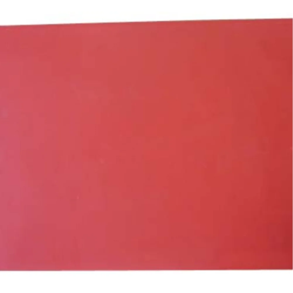 Feuille de caoutchouc laser A4 de couleur rouge, pour la gravure de timbres sans odeur