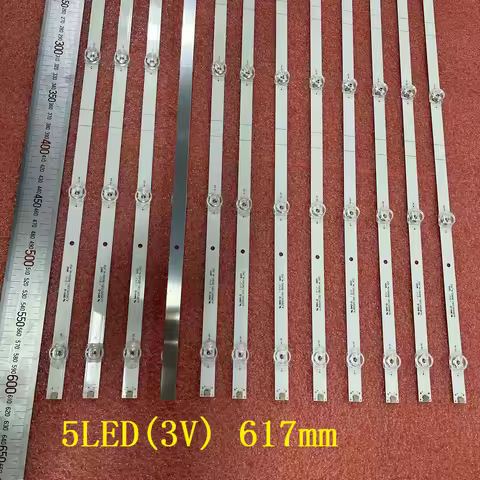 5LED LED Backlight For Sharp LC-65N7004U LC-65Q7370U 65Q7300U Hisense H65E3A H265AS5 HZ65A55 H65E3A-Y JL.D65051330-365AS-M-V02