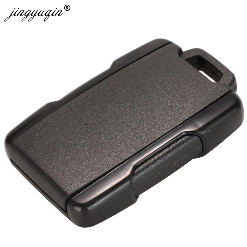 jingyuqin 3/4/5/6BTN Keyless Entry Case for GMC Yukon XL Chevrolet Tahoe Suburban Sierra Silverado Remote Key FOB Shell Housing