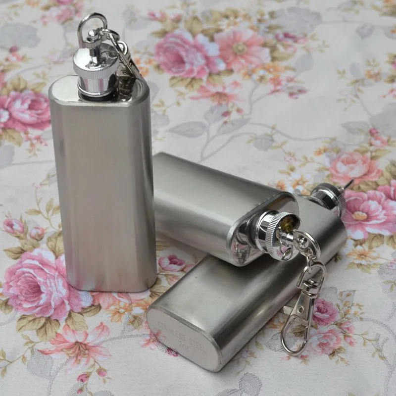 Mini 1.5oz/2oz stainless steel hip flask portable Flagon hip flask creative wine postage rectangle wine pocket liquor flasks