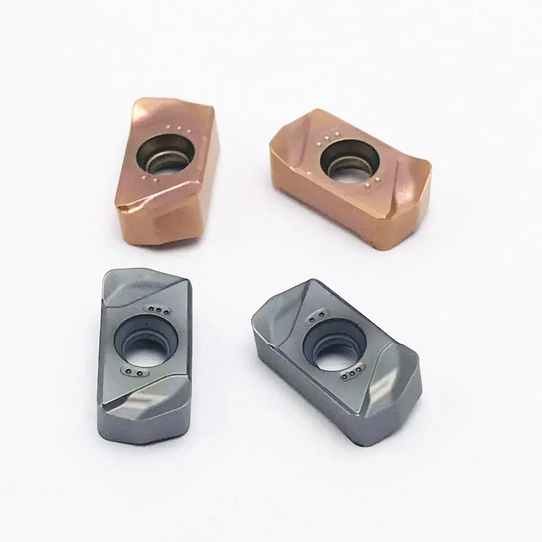 LNMU0303ZER MJ AH725 AH130 máquina herramienta CNC de carburo cementado de alta calidad, piezas de torno de hoja de alimentación rápida, LNMU0303ZER para EXN03R