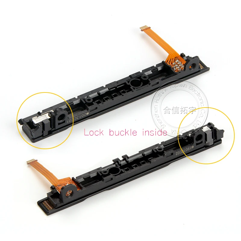 HOTHINK SL SR Assembly with Base Case for Nintendo Switch Joy-con Right Left LED Display Flex Cable Module for NS Controller