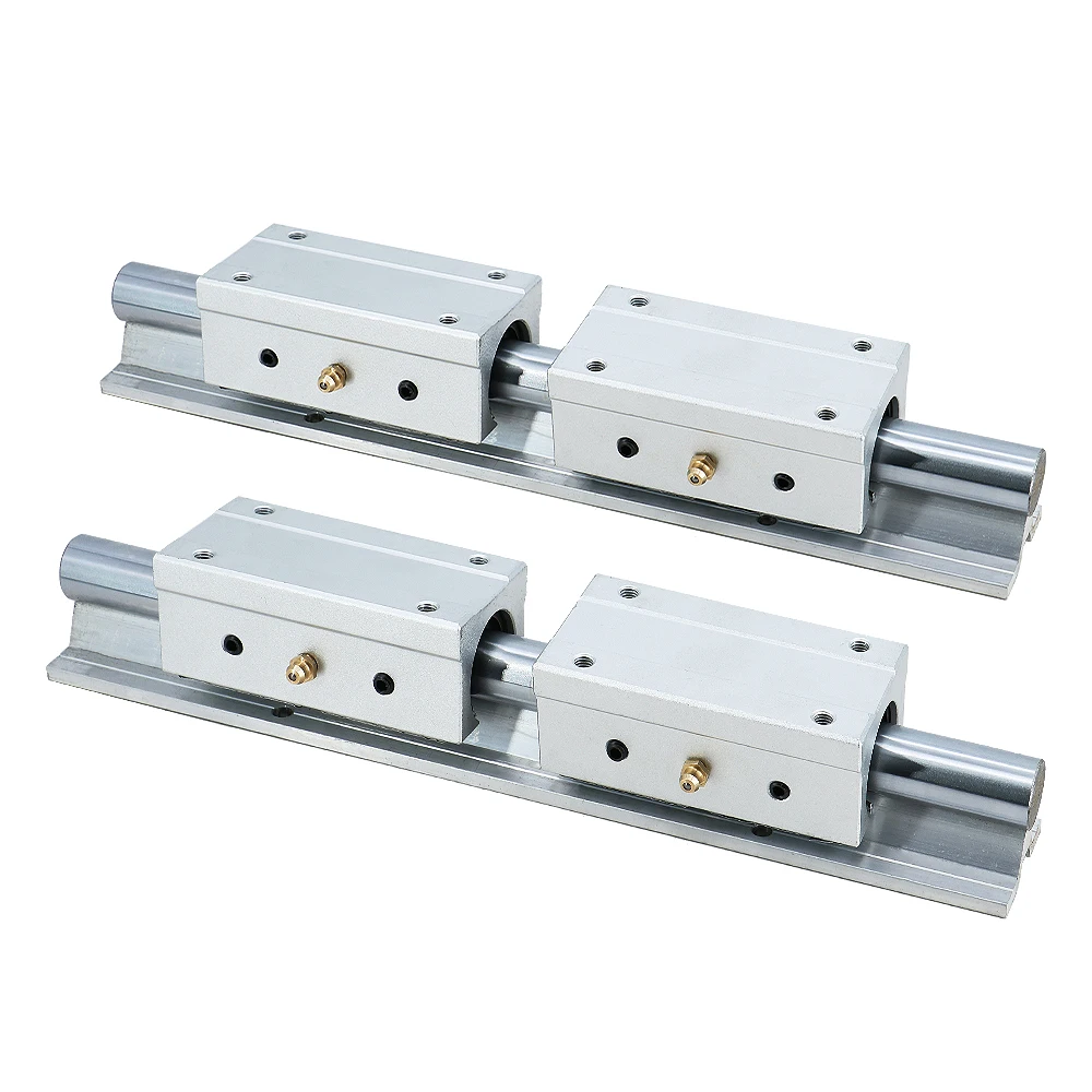 Linear support rails linear guides bearing 1 pcs SBR25LUU Extended version blocks sliders for CNC Router