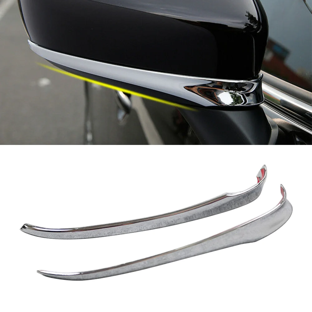 ABS Chrome Car Rearview Mirror Side Molding Cover Trims Strip For Mazda 6 GJ GL 2013 2014 2015 2016 2017 Mazda6 Atenza