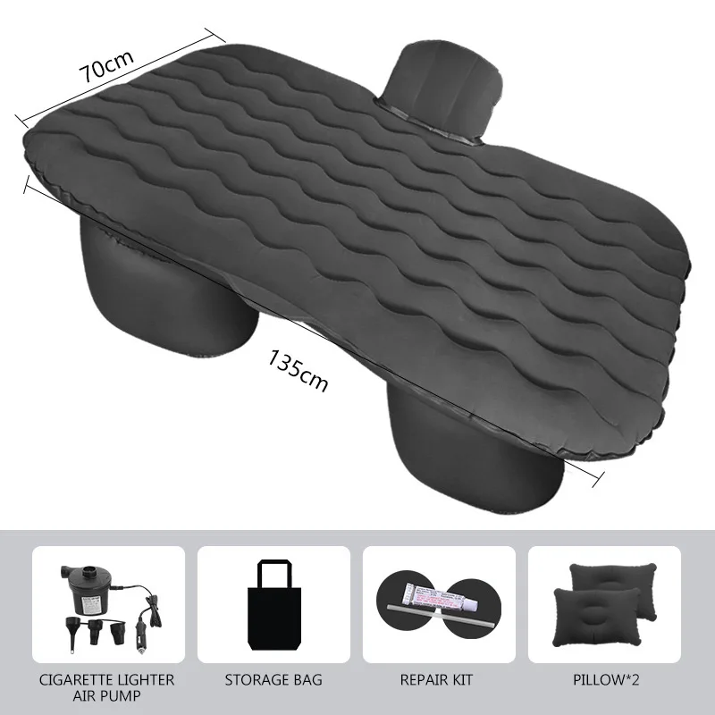 

Car Inflatable Mattress Universal for Car Rear Back Seat Multi Functional Sofa Pillow Outdoor Camp Cushion Car Travel Bed