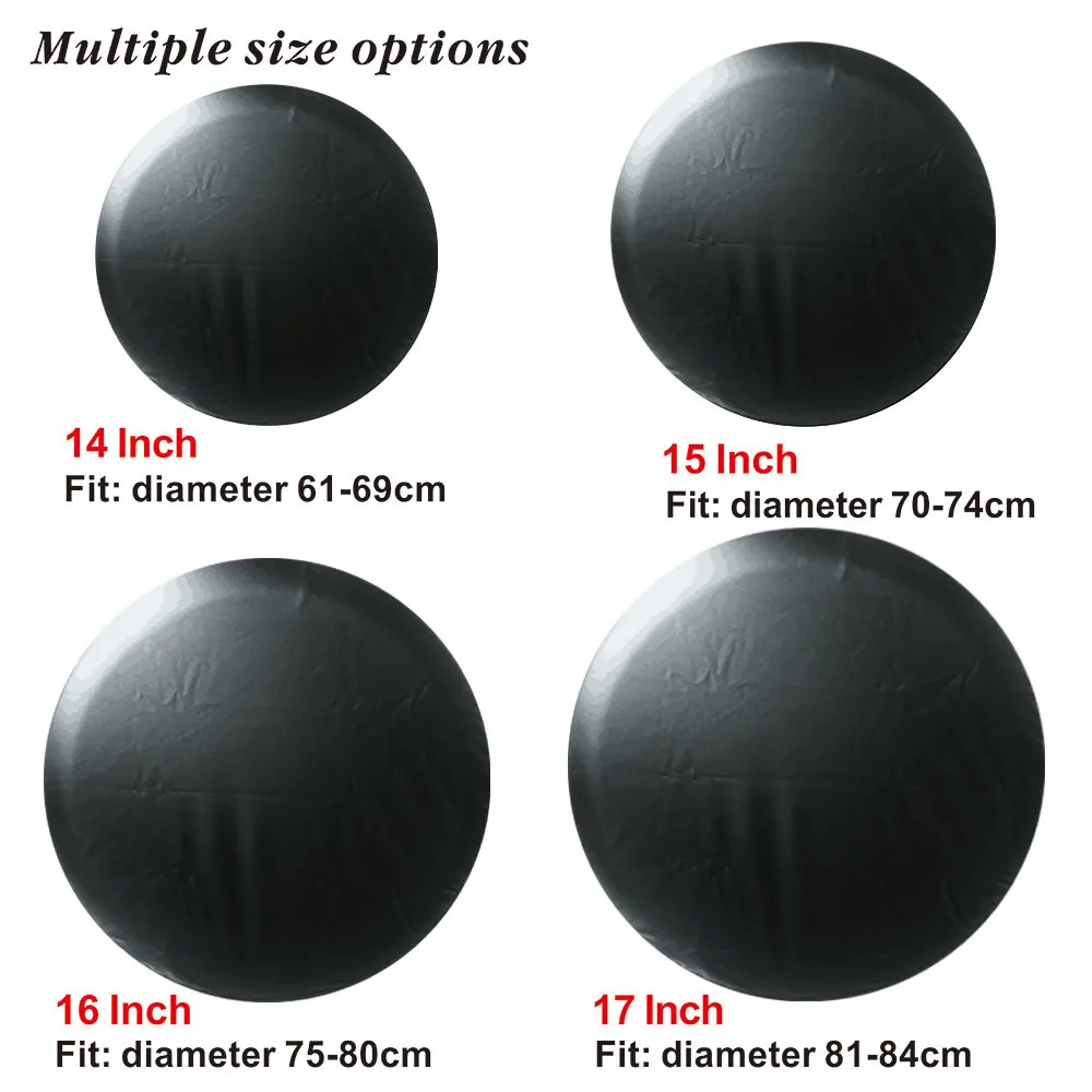 14-17 Inch Car Wheel Spare Tire Cover Case Protector Bag Tyre Wheel Protector For Mitsubishi For Kia Spare Tyre Accessories