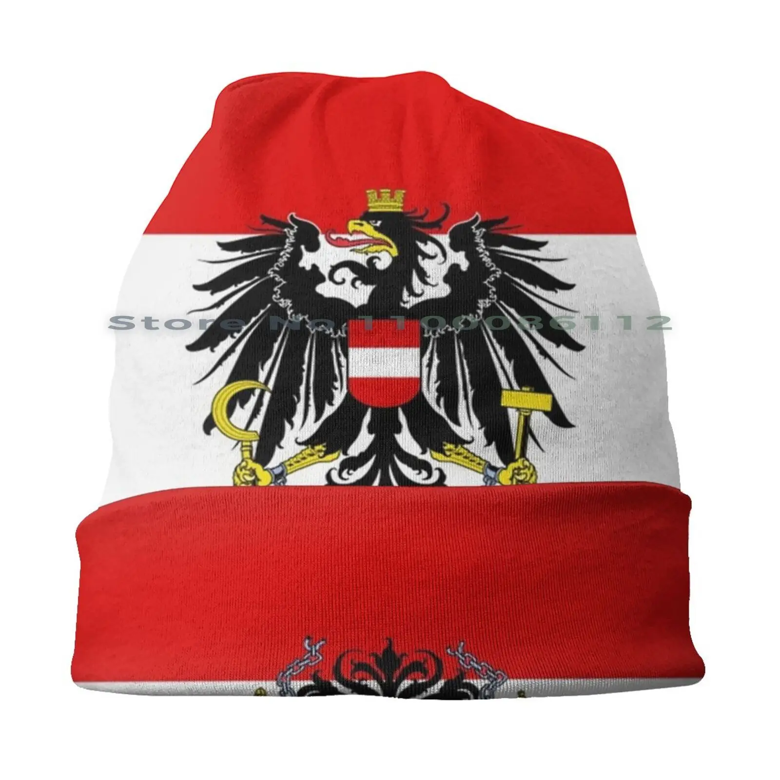 Austrian State Flag-Flag0044 Bucket Hat Sun Cap Austria State Europe Vienna Salzburg Innsbruck Hapsburg Mozart Skiing Banner