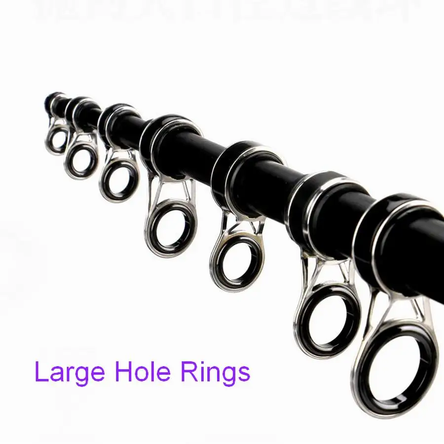 SG07 Large Line Hole TWM WM Rings Casting Fishing Rod Line Guide Ring Side Guide 1.5mm - 28mm