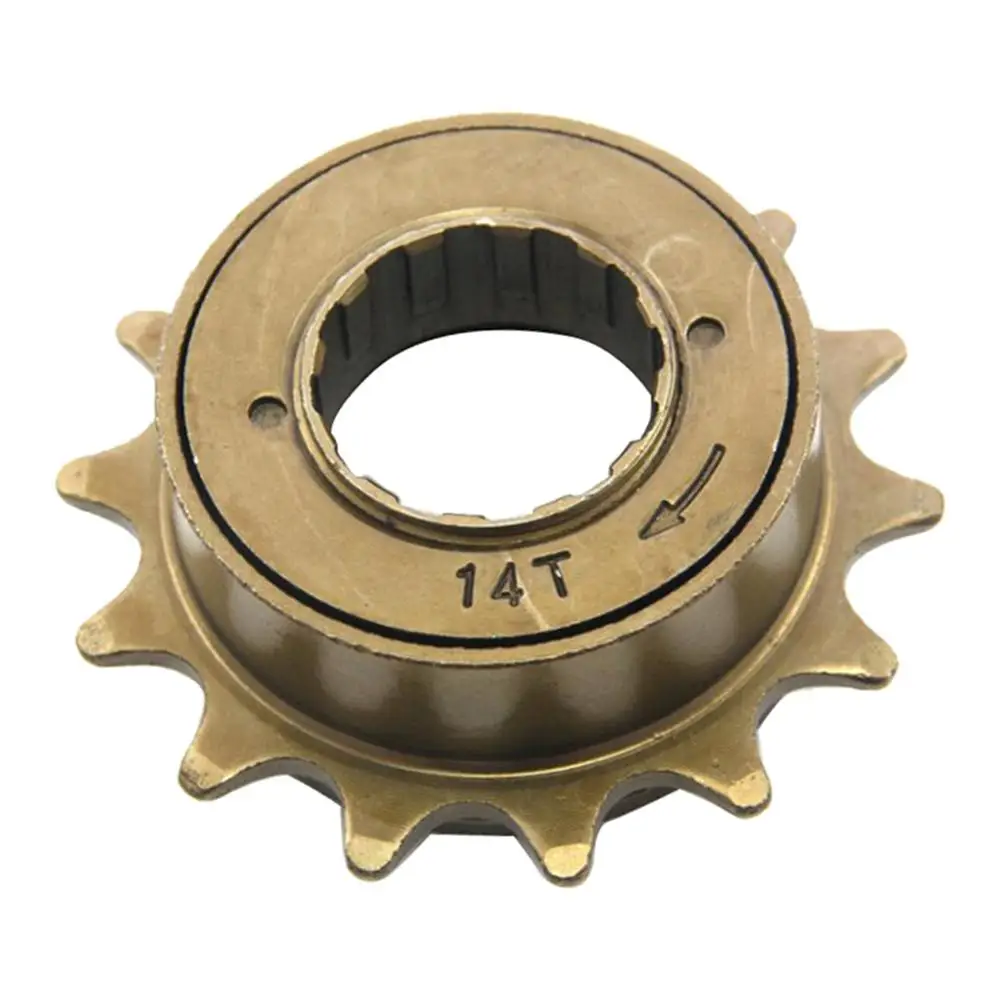 Heavy Duty Steel Bike Bicycle 14T Teeth Single Speed Freewheel Sprocket Gear - Inner Diameter 34mm Thread