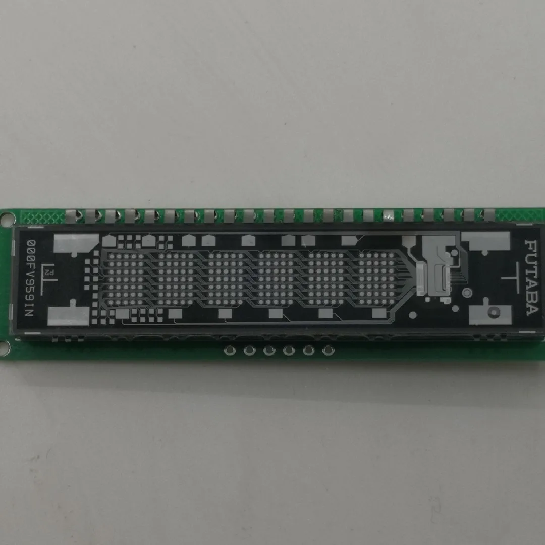 VFD Display Module 6 Bit Dot Matrix Reverse Display Screen Integrated Drive Super Convenient Drive