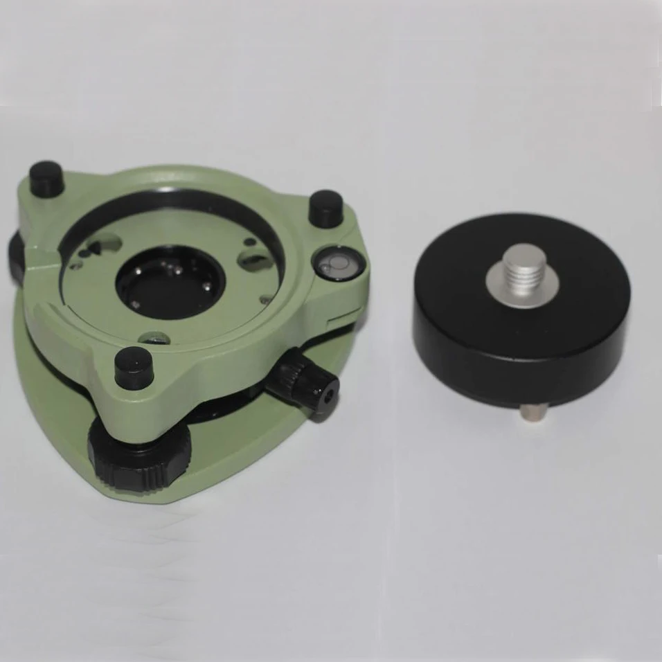 Imagem -05 - Nova Tribrach com Optical Plummet & Adaptador Rotativo X11 Montagem para Gps Prisma