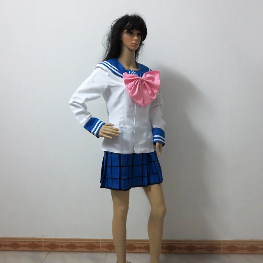 Danganronpa Dangan-Ronpa Sayaka Maizono Cosplay Cos Christmas Party Halloween Uniform Costume Customize Any Size