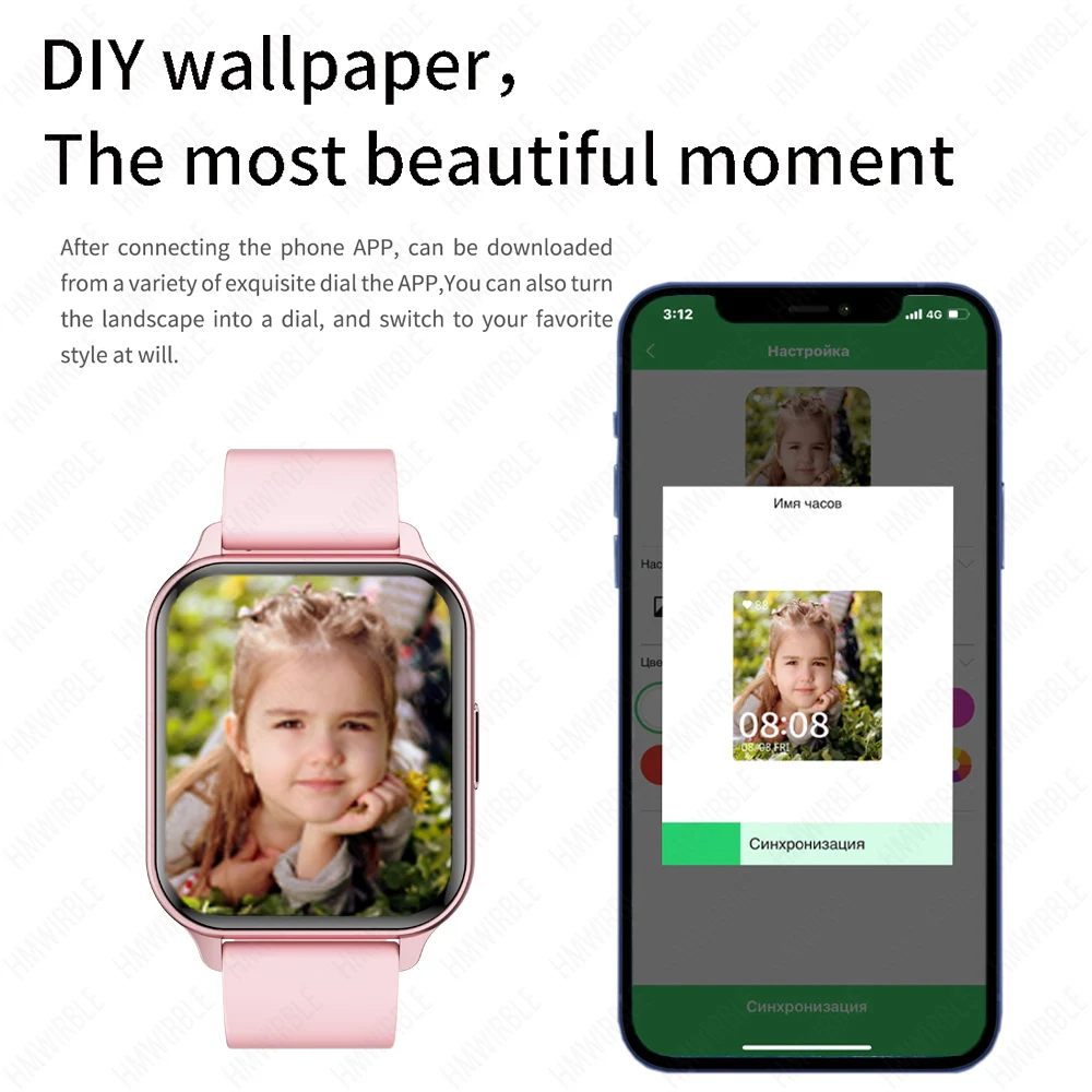 Thông Minh 1.7 Inch Đồng Hồ Nam Nữ Bluetooth Smartwatch Tùy Chỉnh Giấy Dán Tường Mult Thể Thao Theo Dõi Q26 Dành Cho Android IOS Đồng Hồ Nữ