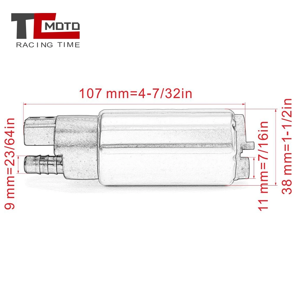 TCMOTO Motorcycle Fuel Pump For Honda CBR600 CBR600F CBR 600 F4i CBR600F4i CBR954RR CBR929RR CBR 954 929 RR ST1300 Pan European