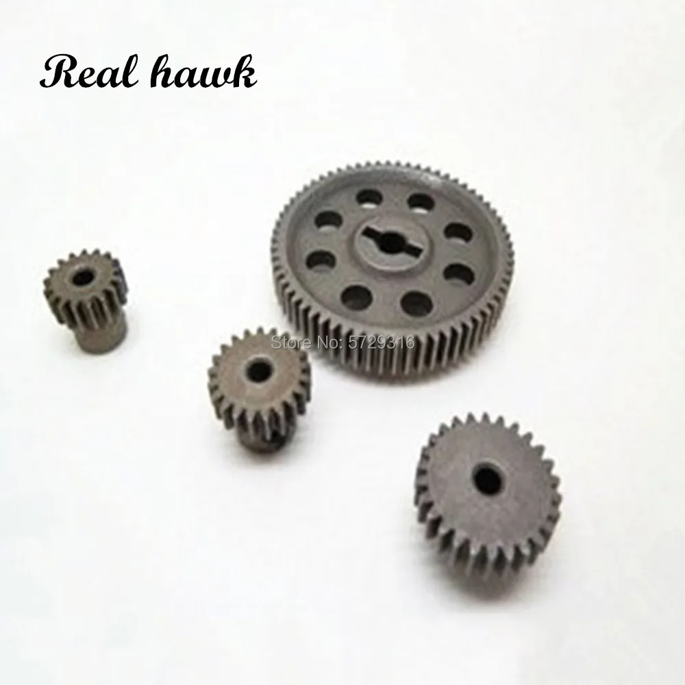 1pcs 11184 Metal Main Gear 64T 11181 Motor Pinion Gears 21T Truck 1/10 RC Parts HSP BRONTOSAURUS Himoto Amax Redcat Exceed 94111