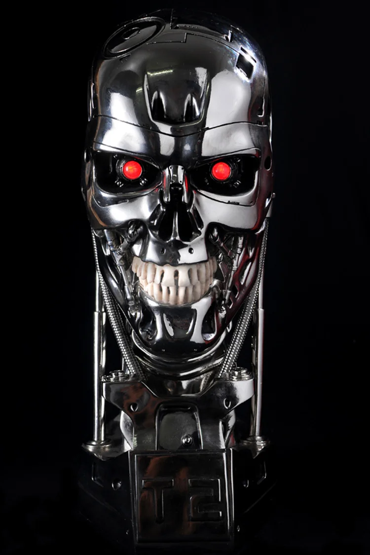 Funny] Replica Resin Terminator T800 1:1 Scale Skull